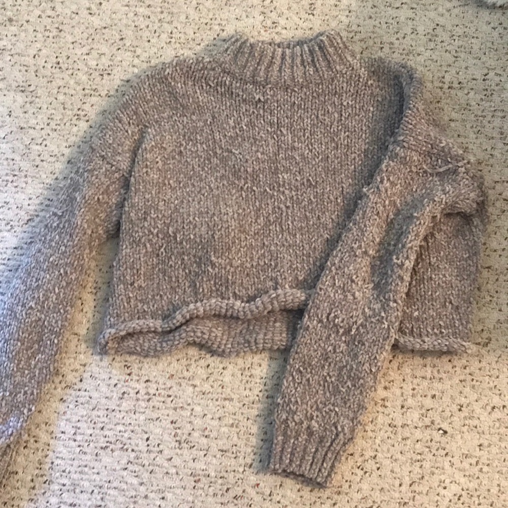 Cropped sweater